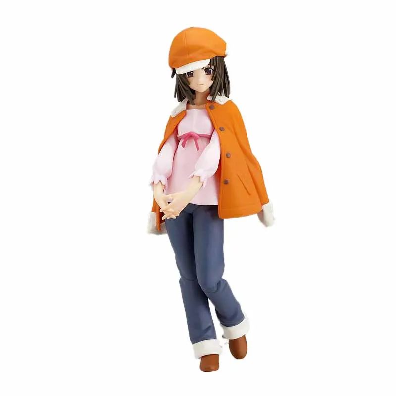 

In Stock Original Max Factory Figma 119 Sengoku Nadeko Bakemonogatari Monstory 13cm Model Animation Character Action Toy