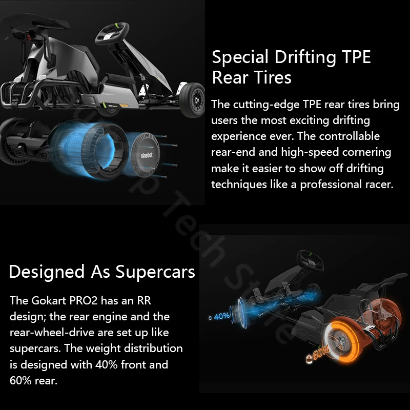 Segway Ninebot Gokart Pro 2 Electric Kart 4800W 43 km/h