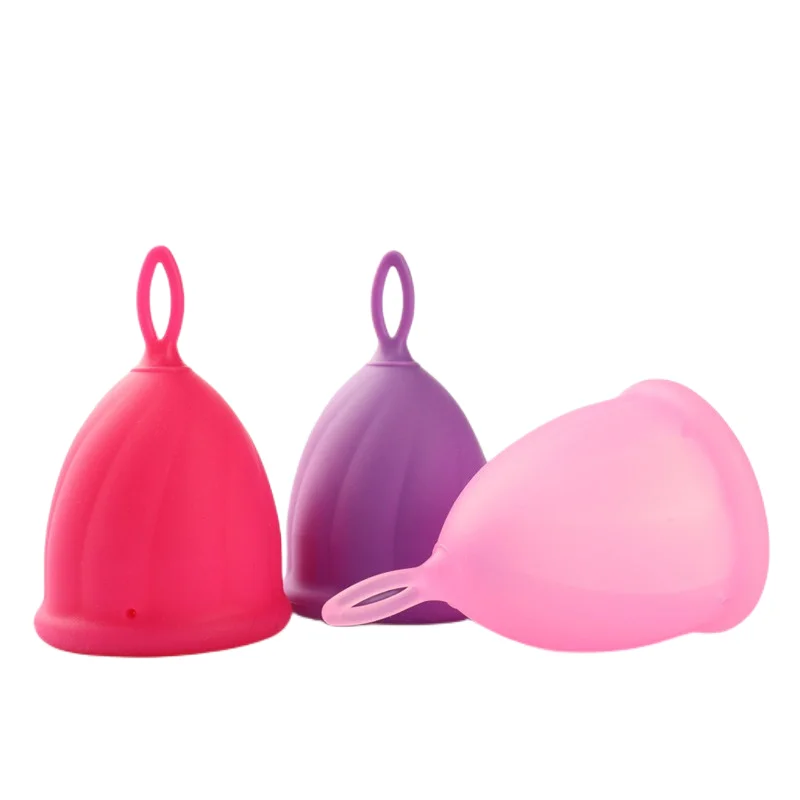 Woman Reusable Feminine Menses Cup Menstruation Medical Silicone Menstrual Cup Hygiene Cup Menstrual Artifact