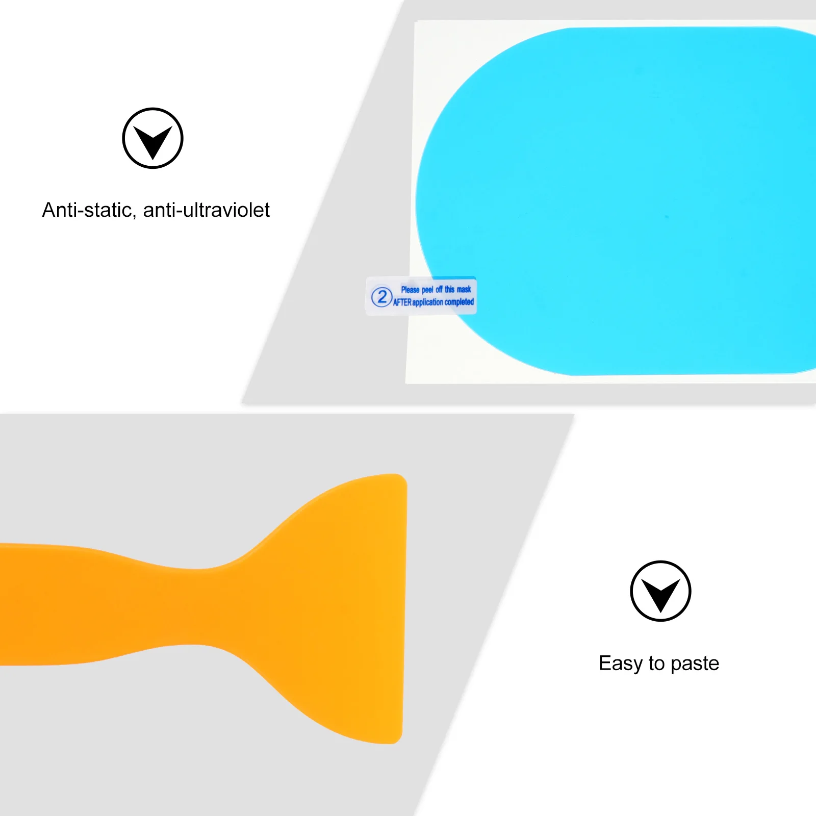 

8pcs Car Rearview Mirror Film Anti Scratch Rainproof Protector Clear Sight Driving Visibility Dust Proof Waterproof