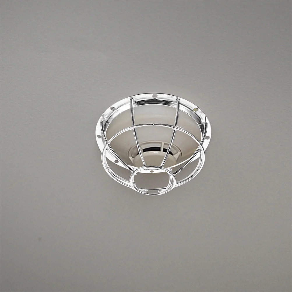 

6pcs Protective Guard 106Mm Iron Wire Mesh Cage For Fire Durable Security Cover Plate Decorative Alarm