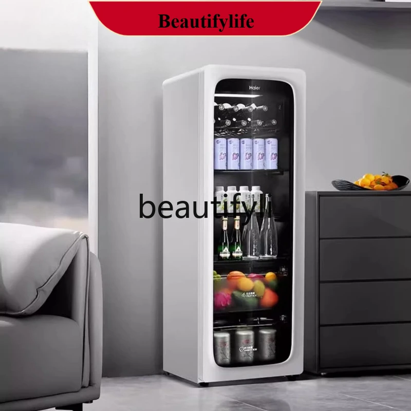 AB02 200L المنزلية الجليد بار غرفة المعيشة المبردة خزانة المشروبات خزانة الحفاظ على الفاكهة #1