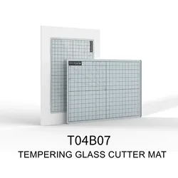 Galaxy Tool T04B07 Tempering Glass Cutter Mat Paint Mixing Pad 220x150x4mm for Gumdam Model Making Tool