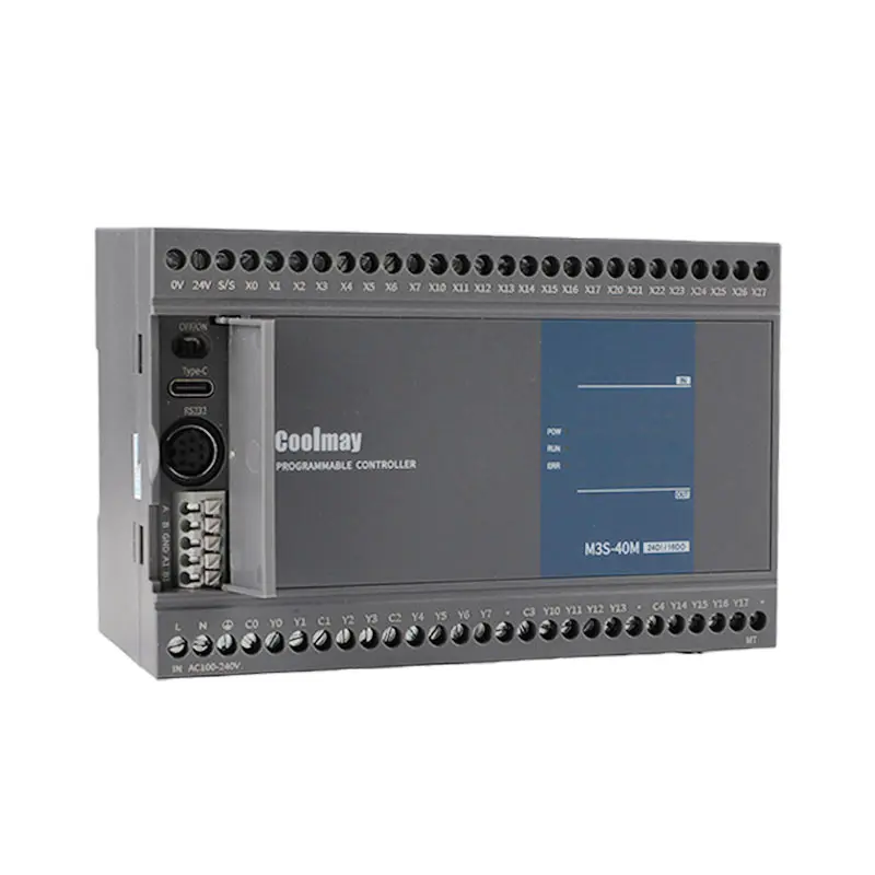 Coolmay L01S-40MR PLC 프로그래머블 로직 컨트롤러 (산업용 제어, RS232, RS485 지원) - 공장 직영, 무료 소프트웨어 제공