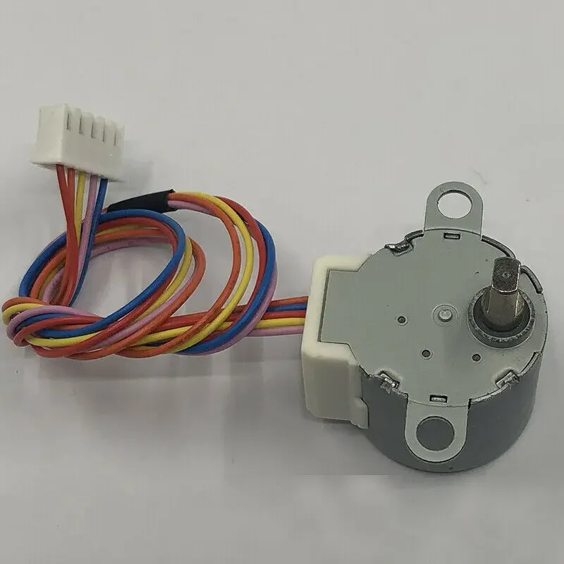 24BYJ48 4-Phase 5-Wire DC 5V Gear Stepper Reduction Stepping Motor Reduction Ratio 64:1 for Single Chip Microcomputer