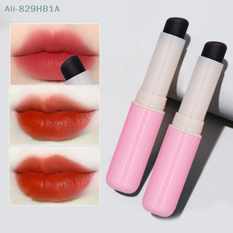 Cepillo de silicona telescópico para labios, corrector en ángulo, herramienta de maquillaje, portátil, cabeza redonda, lápiz labial, corrector