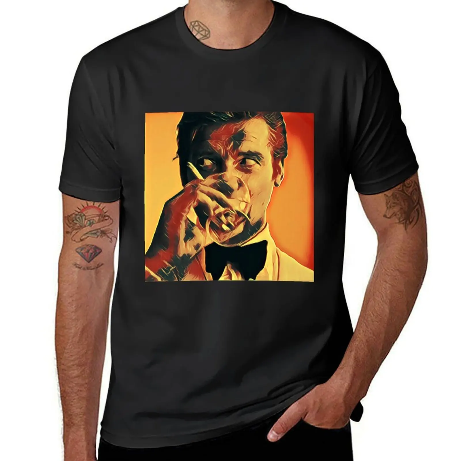 

Roger Moore T-Shirt summer top anime vintage clothes mens big and tall t shirts