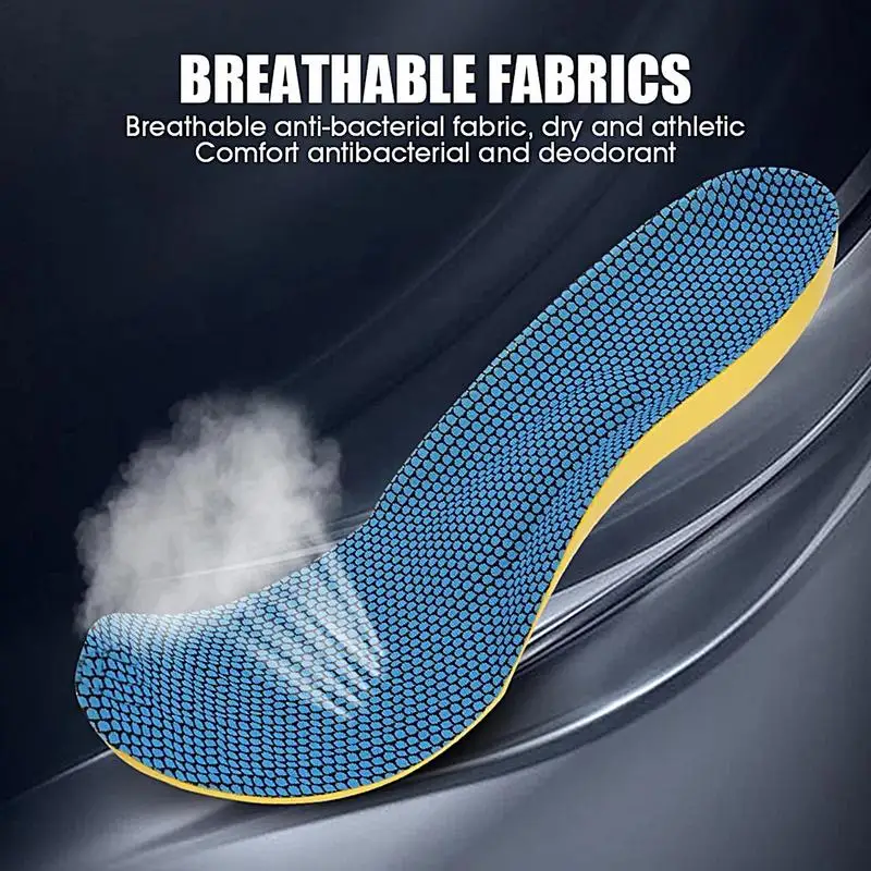 Comfort Insoles For Flats Pressure Relief And Arch Support Orthotic Insole Shoe Insoles For Work Athletic And Hiking Shoes