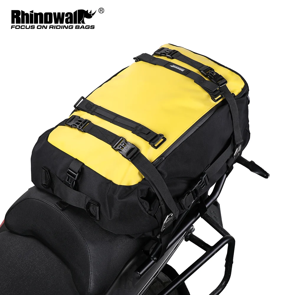 

Rhinowalk Motorcycle Bag 10L/20L/30L Waterproof Inner Bag Saddle Bag Luggage Tail Bag Multi-function Outdoor Cycling Backpack