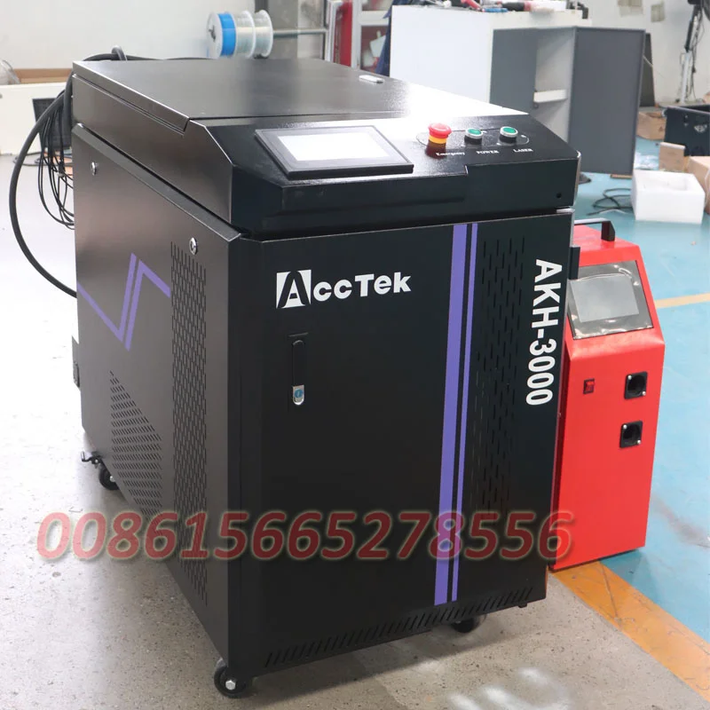 Laser Welder 3000W Dual Wire Wider Bead Stronger Cladding Surfacing Welds Fast Weld Laser Machines 8mm Steel Fully Weld One Time