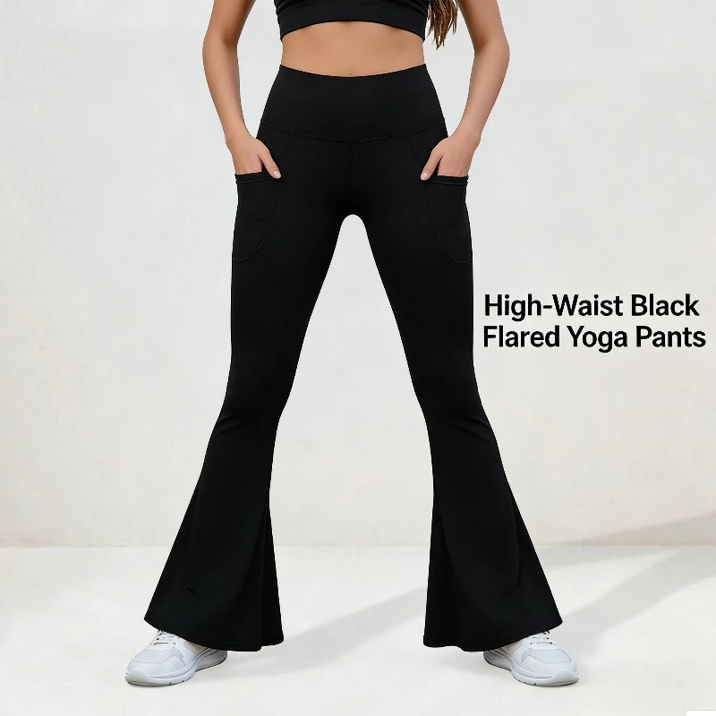 

European and American Autumn/Winter Thin Fleece Yoga Pants for Women - Slimming High-Waisted Butt-Lifting Workout Leggings