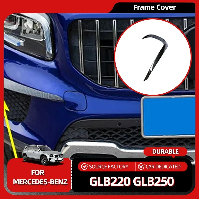 

Внутренние молдинги для Mercedes Benz GLB GLB220 GLB250 X247 2020-2023, передний бампер автомобиля, спойлер, крыло, противотуманная фара, решетка противотуманной фары F