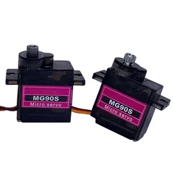 MG90S Servo 5/20 pezzi All Metal Gear versione aggiornata 9g SG90 per aereo elicottero auto barca MG90 9G Trex 450 RC