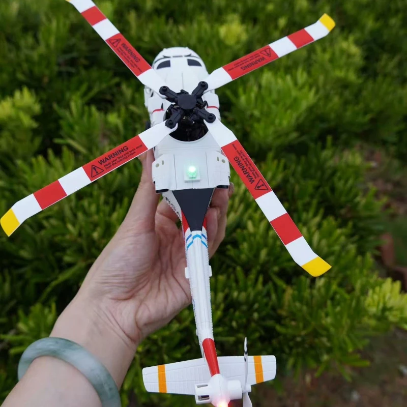 K270 بلاك هوك UH-60L فرش التدفق البصري الارتفاع عقد الإصدار 4-CH 4-Blade Aileronless هليكوبتر مع 6 محاور الدوران