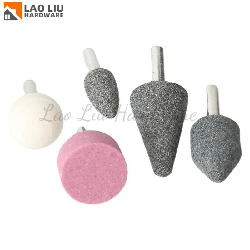 ل 5 قطع مجموعة السيراميك رأس مطحنة طحن مجموعة 3 مللي متر/6 مللي متر عرقوب قطر أداة تجليخ #4