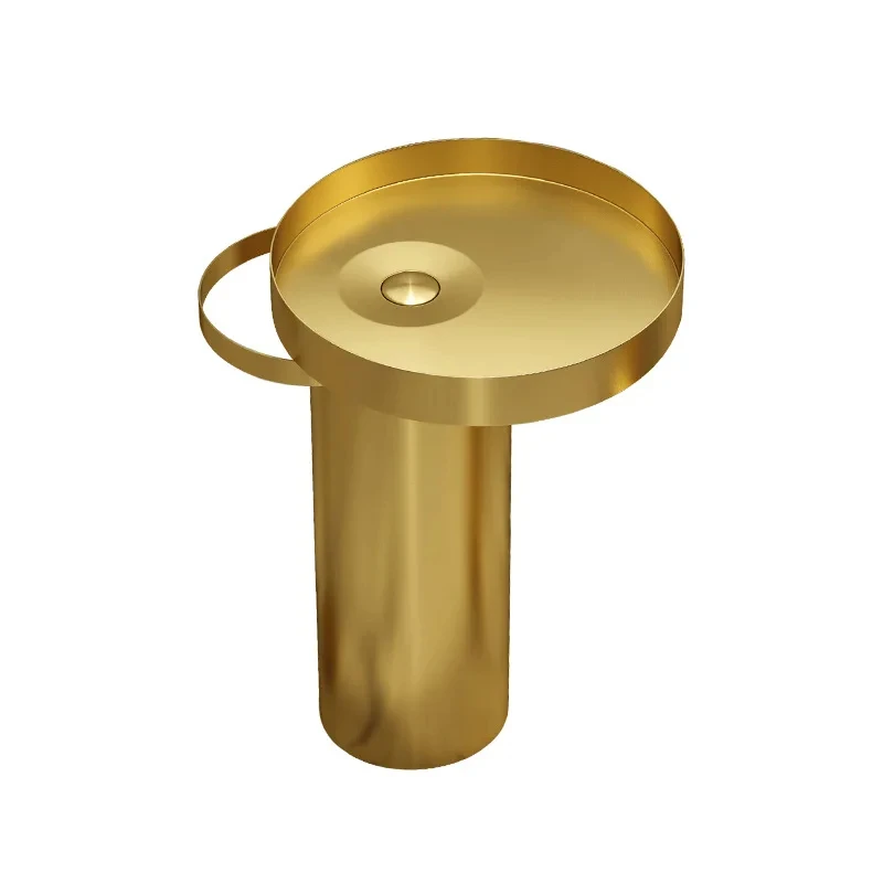 830mm luxury brushed gold washbasin SUS304 stainless steel golden lava floor standing washbasin YX456TB