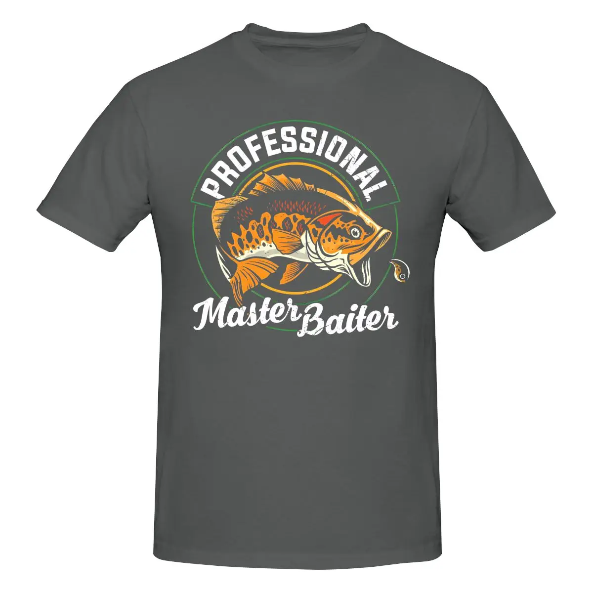 Funny Professional Master Baiter Men's T-shirt Printed Tops are loose and slim fit Women's T-shirts