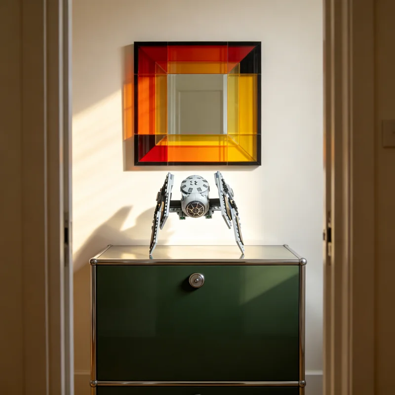 

161pcs MOC Tie Droid V1 Star Battle Model Building Blocks Creative Display Gift Collectible Decor Kids Premium Adult Desk Home