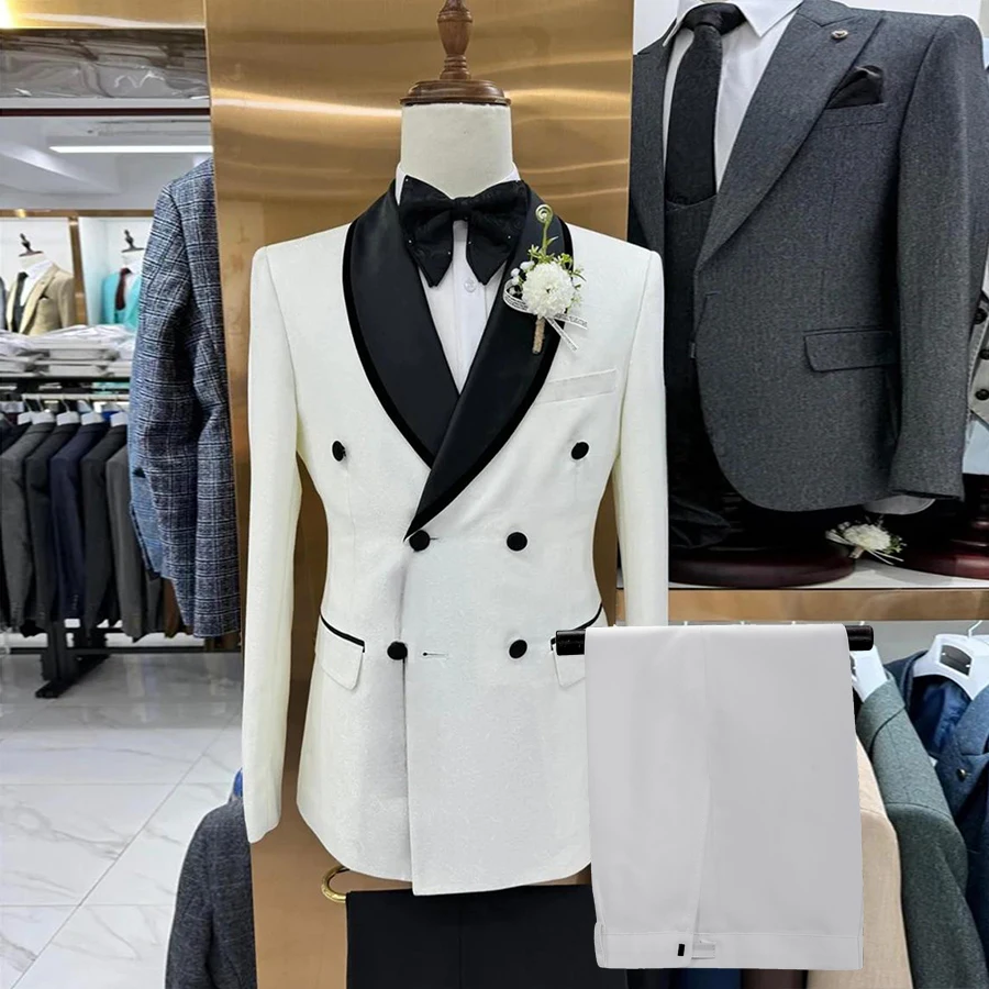 Blazer Suit For Men Suits High Quality 2024  Mens Clothing Fashion Wedding Party Tuxedo Jackets Tailor-made designer clothes