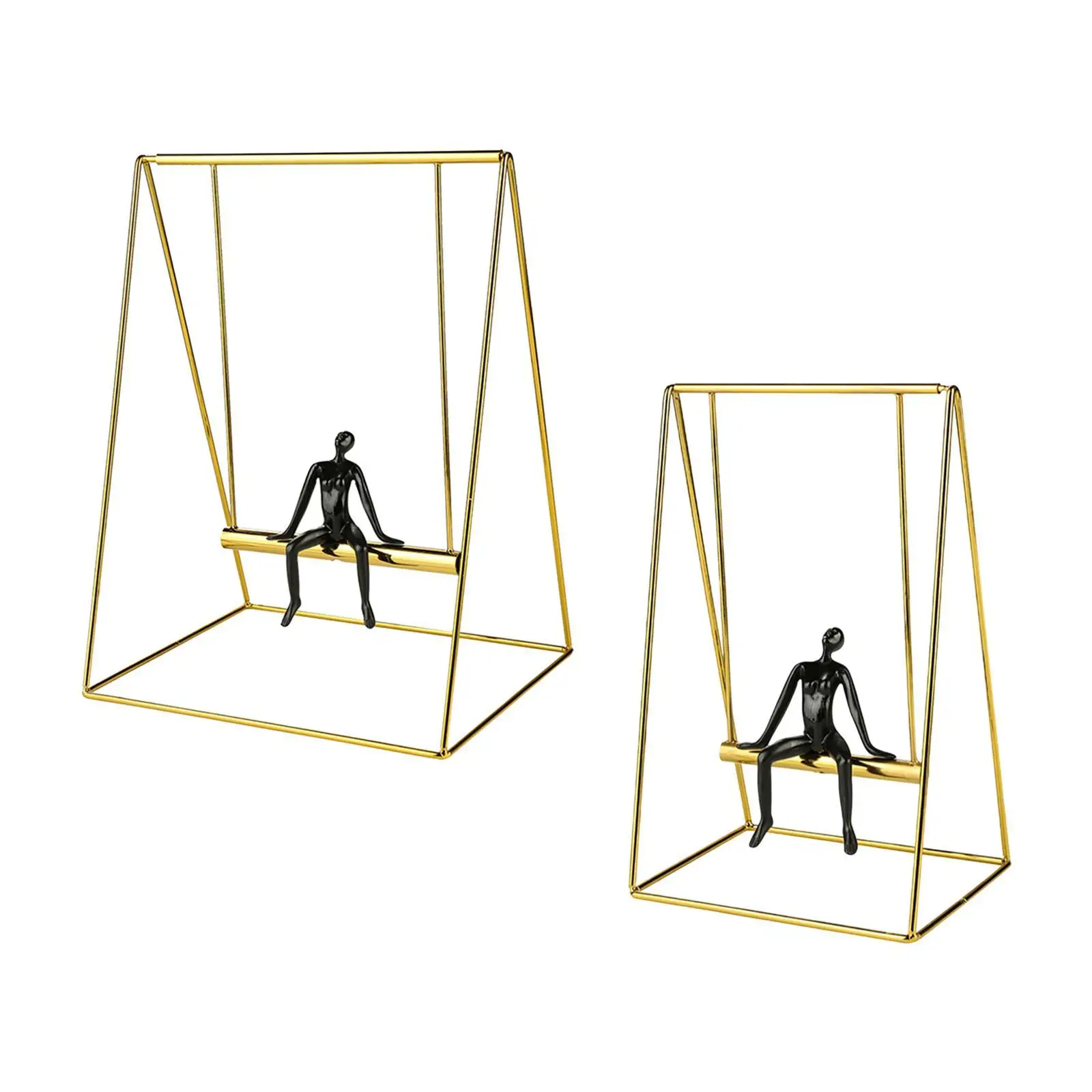 

Фигурка-качели, игрушка-баланс, современная фигурка из смолы для центральной части, человеческая статуя для