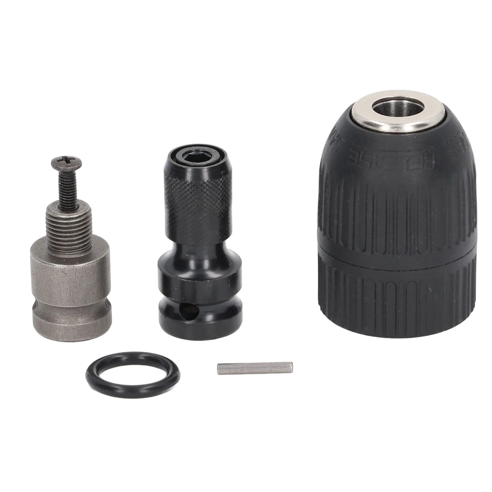 

Self Tighten Drill Chuck Self Locking Keyless Electric Wrench Drill Chuck with 1/2in 20UNF Thread Electric Drill Chuck