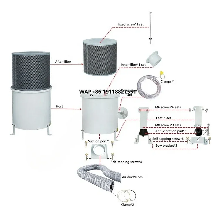 

Keep the workshop clean environment industrial environmental protection oil mist collector