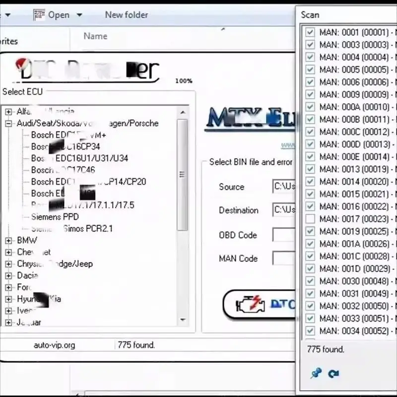 MTX DTC Remover 1.8.5.0 With Keygen+9 Extra ECU Tuning SW Software ECU Fault Code Remover KESS KTAG FGTECH OBD2