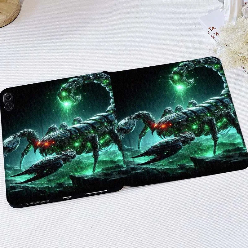 

Anime Dragon Scorpion For Huawei MatePad M5 T5 SE 11 Pro Honor Tab 5 V7 V8 X9 GT 10.1 10.8 Inch Tablet Case Cover