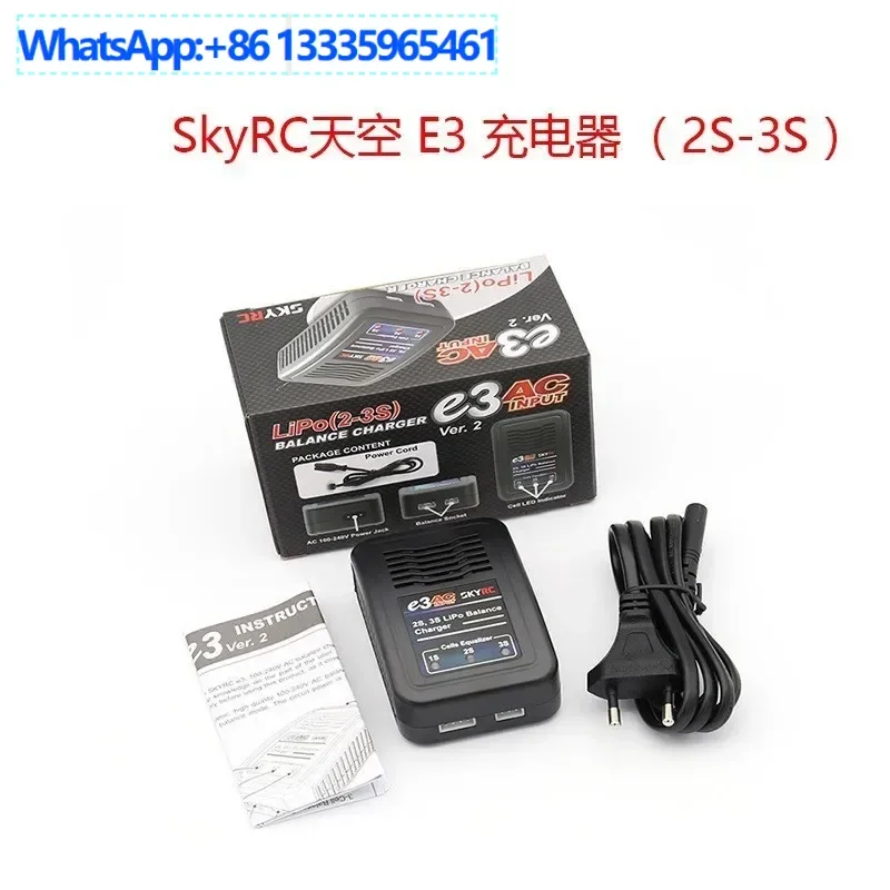

2Pcs SKYRC Sky E3 V2 Function Charger 2S-3S Model Aircraft AC Balance Simple Charger Wholesale