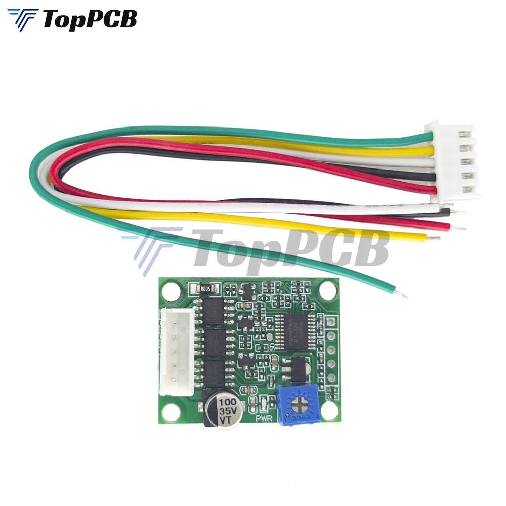 3-Phase BLDC Brushless Motor Speed Controller Module No Hall DC 6-20V 3A 60W Sensorless BLDC Motor Driver Board for Water Pump