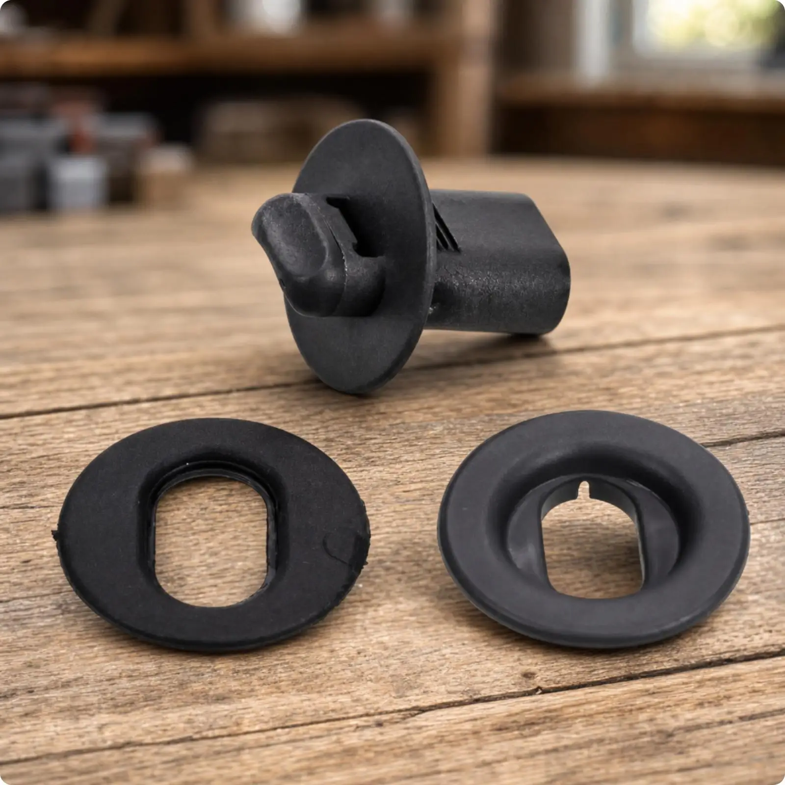 Plastic Car Decorative Button Clip for Vehicle Trim Panel Fastener Push Retainer Engine Bay Secure Mount