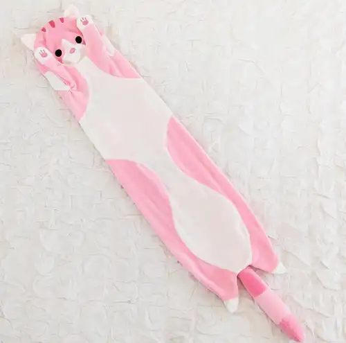 50/70/90/110/130cm Funny Cute Soft Long Cat Plush Toys Pause Office Nap Pillow Bed Sleep Home Decor Doll for Kids Girl Gift - Image 8