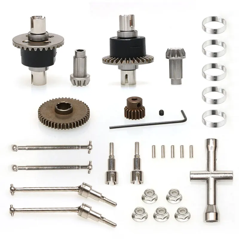 Transmission Parts For SCY 16101 16102 16103 16201 Models Featuring Brushless Motor Gear And Strong Drive Shaft Construction