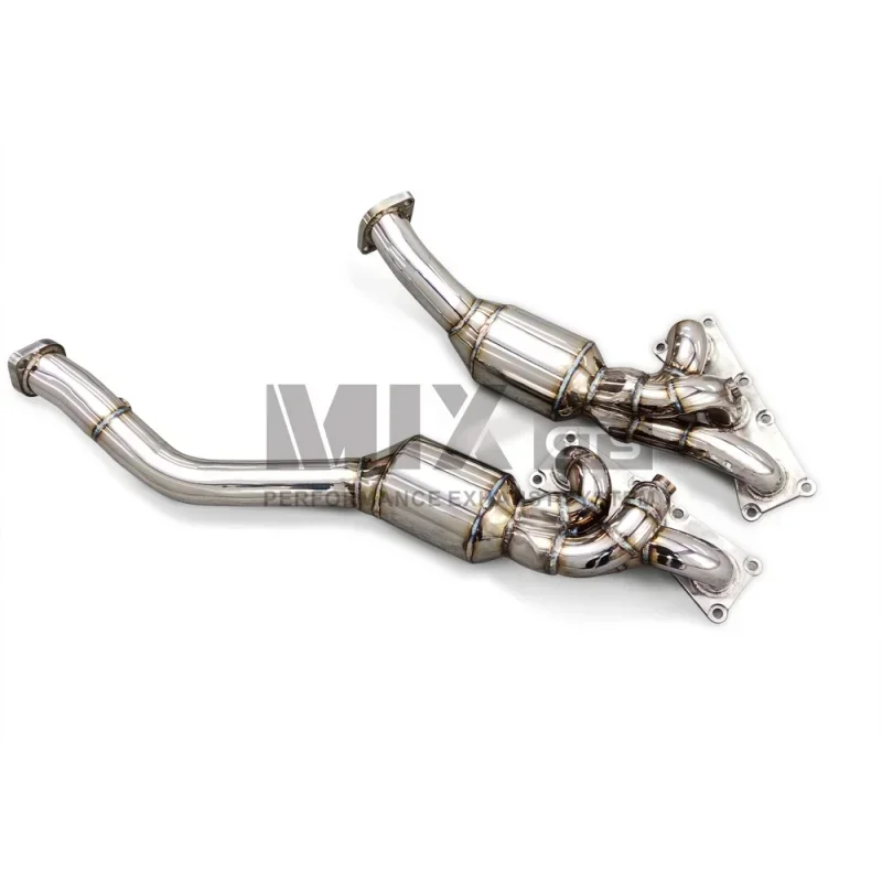 Stainless Steel Exchust Manifold, Exchust Pipe Modification for 2004-2007 BMW 330 N52 3.0, High Quality