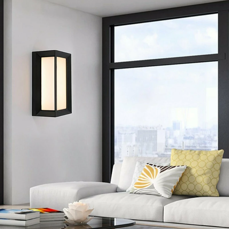 AB46-IP65 Outdoor PIR Motion Sensor LED Lights Garden Corridor Wall Light Fixtures