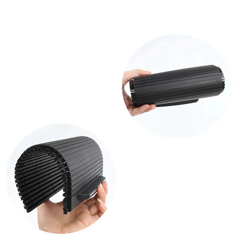 

A03Z-Car Center Console Armrest Box Roller Blinds Front Cup Holder Roller Curtain For JAC Refine M5 2013-2021