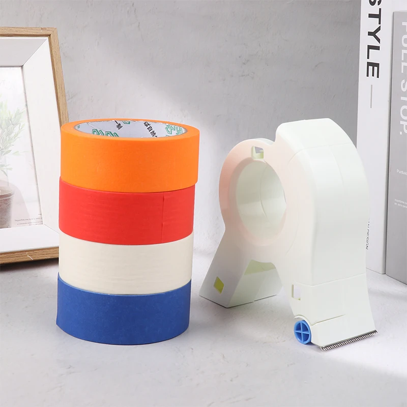 Pelukis pita penutup mesin Dispenser dinding lantai lukisan kemasan alat penyegel untuk 1.88-2 "x 60 Yard pita standar