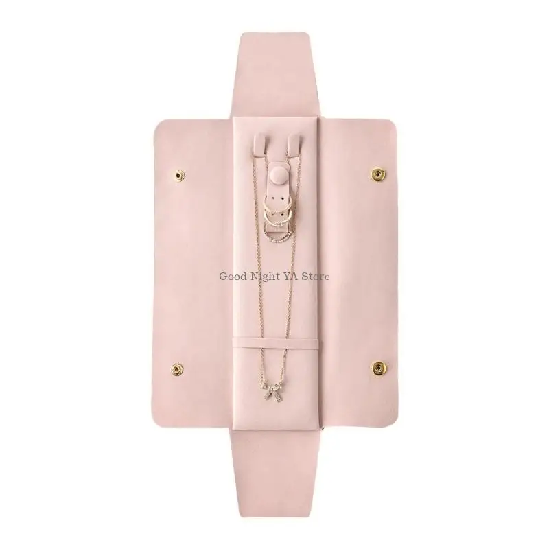 

Simple Styles Leather Jewelry Organizers Portable for Travel Any Occasions