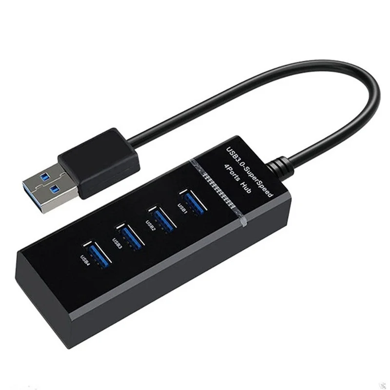 Hub USB 3.0 Đa Năng USB 3.0 Bộ Chia USB 4 Cổng 5.0 Hab Thẻ TF SD Bộ Chia Cáp cho Máy Tính Phụ Kiện Máy Tính