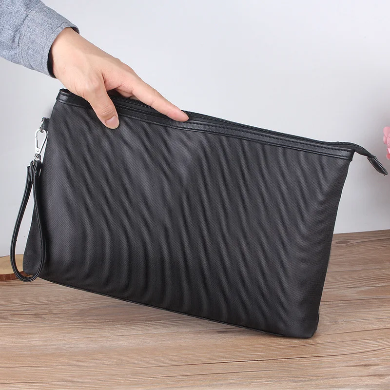 Large Capacity Men\'s Handbag Women Clutch Oxford Fabric Bag Waterproof Nylon Wallets Clutch Casual Envelope Mobile Phone Bag