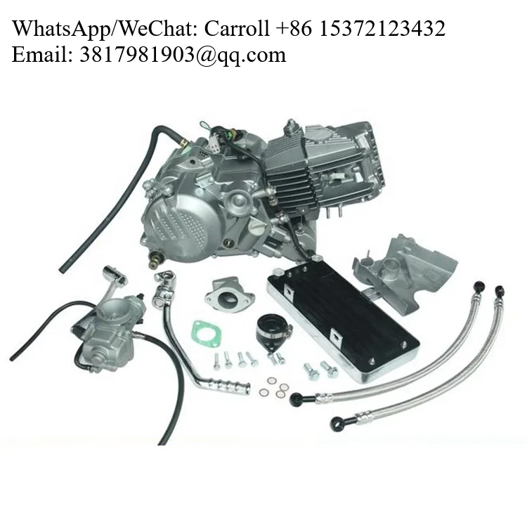 

W190 Zongshen 4 Stroke Engine Parts Motorcycle Engine Assembly 190CC Horizontal Zs190 Engine