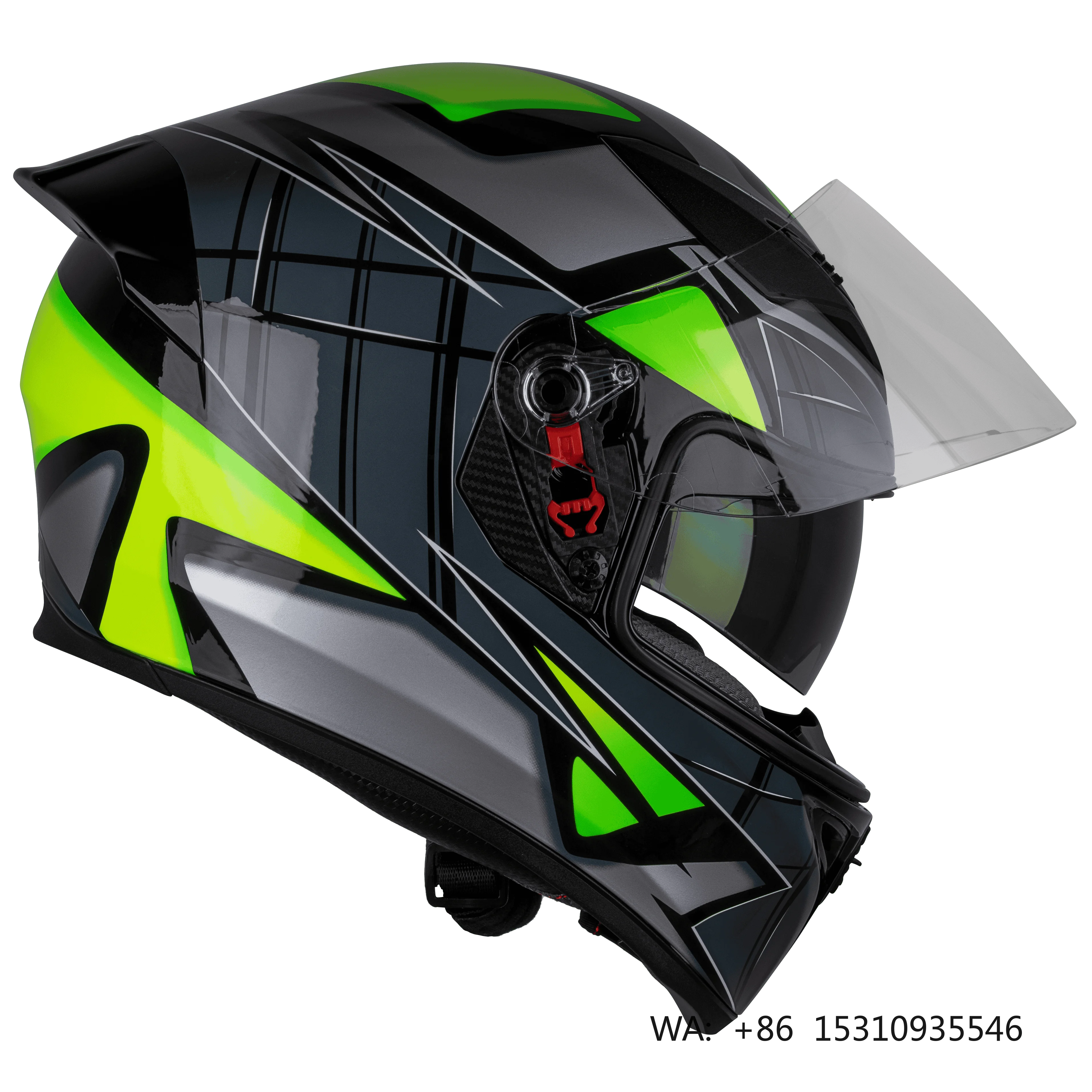 

Vietnam Manufactured OEM Full Face Motorcycle Helmet R05 ABS with Visor DOT Approved Cascos Moto Helmets at Factory Price