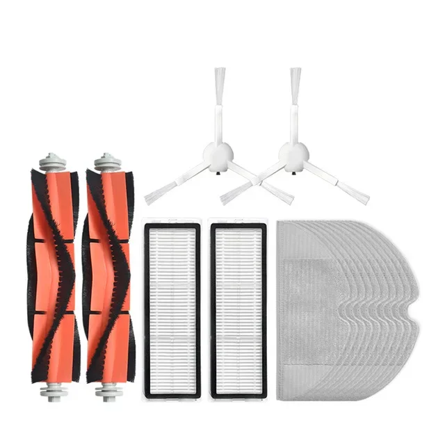 فرشاة رئيسية فلتر هيبا فرش جانبية ، ممسحة قماش ل Xiaomi Mijia ، 1C ، 2C ، 1T ، F9 مكنسة كهربائية ، STYTJ01ZHM ، STYTJ02ZHM ، جديد #2