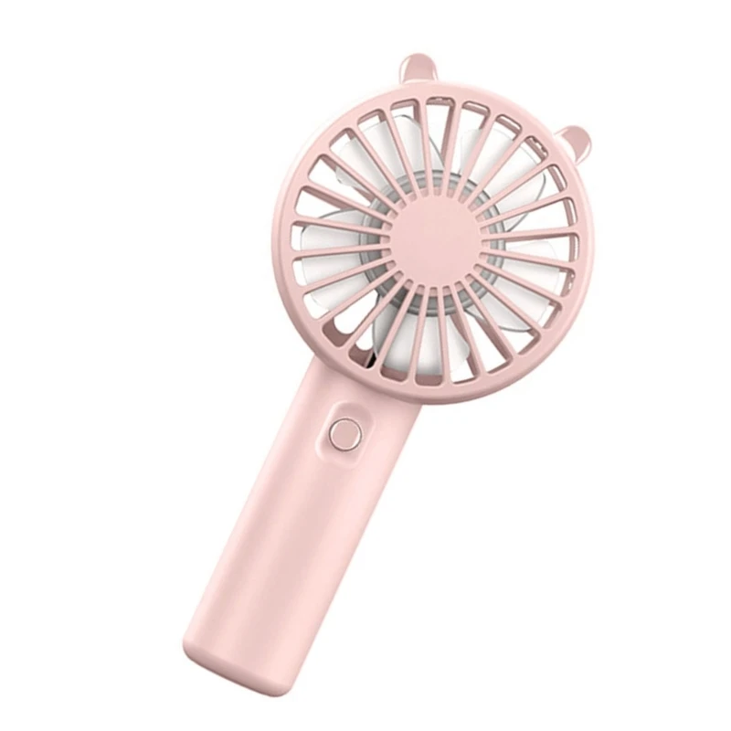 Portable Fan Powerful Handheld Fan 3 Speed Desk Fan Lightweight Rechargeable Dropship