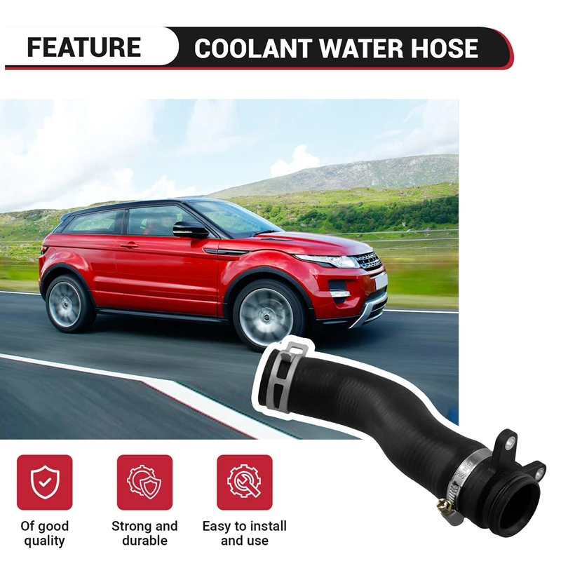 LR077712 LR083328 J9C1664 Coolant Water Hose Thermostat Housing Tube For Range Rover Evoque Discovery Freelander