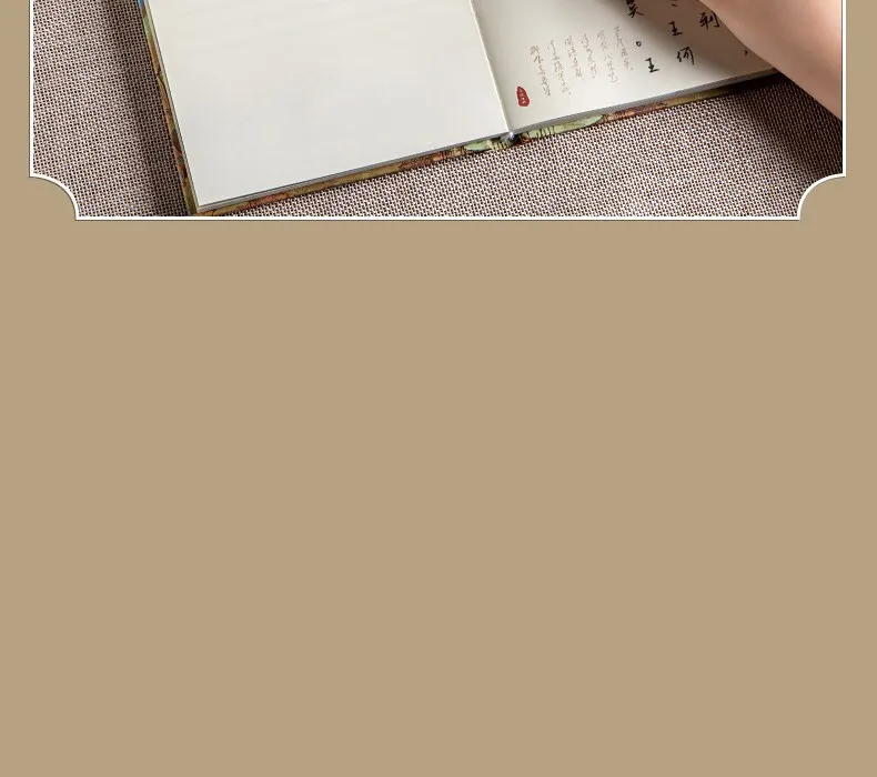 Notizbuch im antiken chinesischen Stil, handgebunden, kreatives Premium-China-Chic-Tagebuch, ästhetisches A5-Tagebuch, exquisites Design, einzigartiges Geschenk – Detail 20