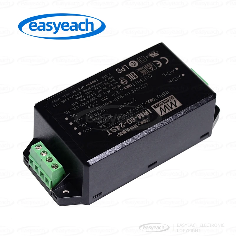 MEAN WELL IRM-60 Switching Power Supply 60W Module 12V/24V Ultra Compact AC-DC 5V15V48V Terminal ST  Switching Module