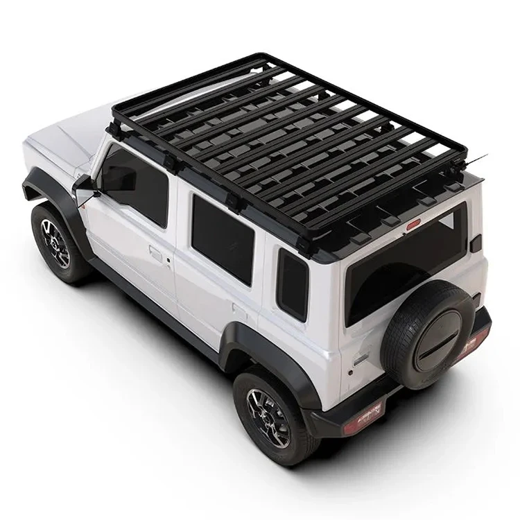 For Suzuki Jimny 2023+ 5 Doors Roof Rack Frontrunner 4x4 Steel Aluminum Off-Road Vehicle Parts Manufacturer Wholesale Car