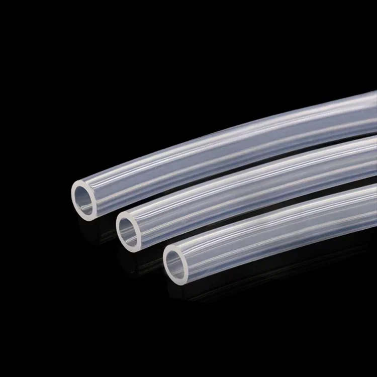 Silicone Tubing ID  0.5 1 2 3 4 5 6 7 8 9 10 mm OD  Food Grade Flexible Tubing Pipe Temperature Resistance Nontoxic Transparent