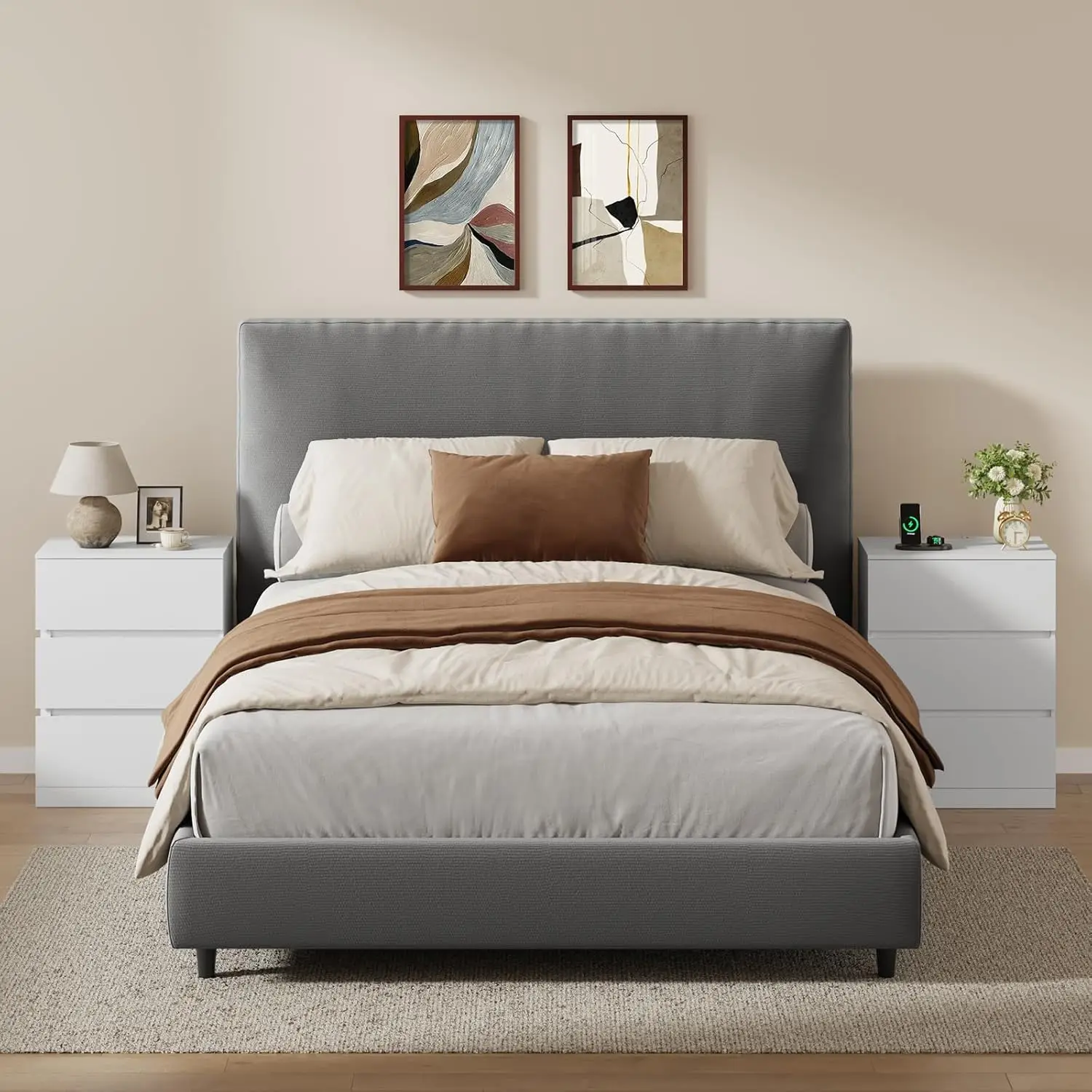 Nightstand, 4 Drawers, 26